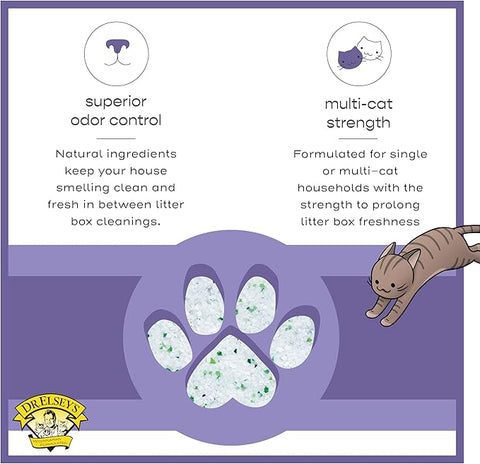 Dr. Elsey's Crystal Attract Silica Cat Litter, 8lbs