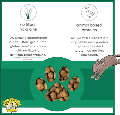 Dr. Elsey's cleanprotein Dry Kibble Duck 6.6 lb Bag