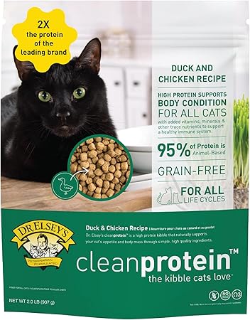 Dr. Elsey's cleanprotein Dry Kibble Duck 6.6 lb Bag