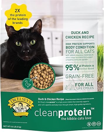 Dr. Elsey's cleanprotein Dry Kibble Duck 6.6 lb Bag